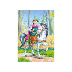 Castorland (B-04362) - "Schneewittchen und die sieben Zwerge" - 30 40 50 60 Teile Puzzle