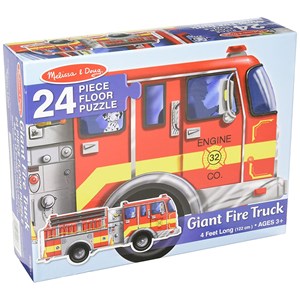 Melissa and Doug (436) - "Giant Fire Truck" - 24 Teile Puzzle