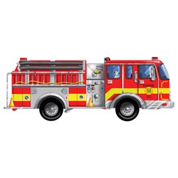 Melissa and Doug (436) - "Giant Fire Truck" - 24 Teile Puzzle