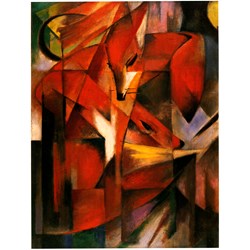 D-Toys (72856-MA01) - Franz Marc: "Füchse" - 1000 Teile Puzzle