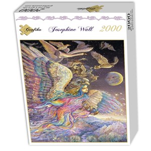 Grafika (02341) - Josephine Wall: "Ariel's Flight" - 2000 Teile Puzzle