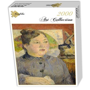 Grafika (01844) - Paul Gauguin: "Madame Alexandre Kohler, 1887-1888" - 2000 Teile Puzzle