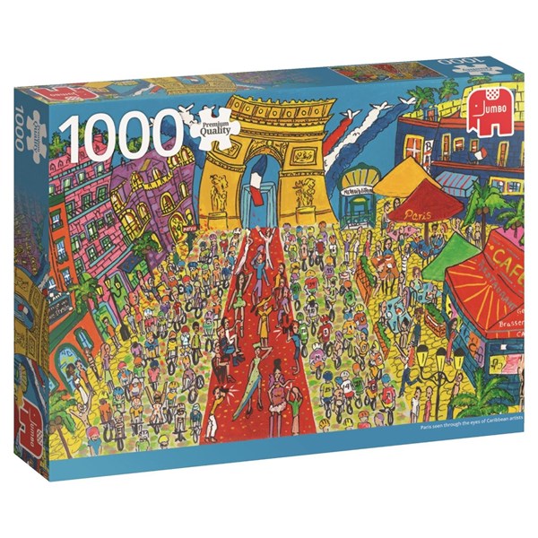 Jumbo (18564) - "Triumphbogen" - 1000 Teile Puzzle