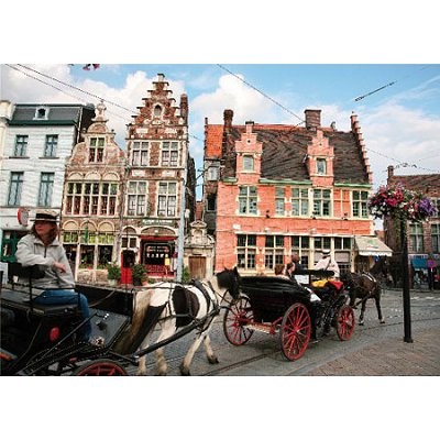 D-Toys (62154-EC08) - "Belgien, Gent" - 1000 Teile Puzzle