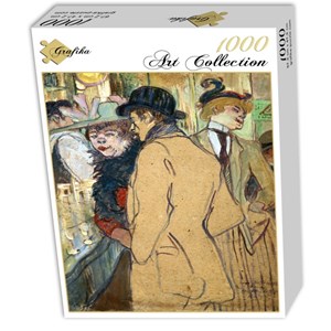 Grafika (01992) - Henri de Toulouse-Lautrec: "Alfred la Guigne, 1894" - 1000 Teile Puzzle