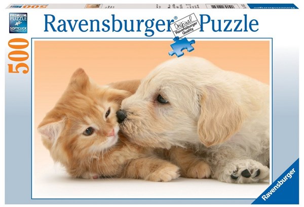 Ravensburger (14172) - "Tender Friendship" - 500 Teile Puzzle