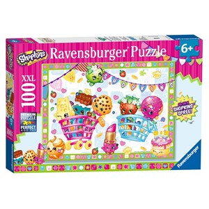Ravensburger (10589) - "Shopkins" - 100 Teile Puzzle