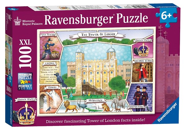 Ravensburger (10784) - "The Tower of London" - 100 Teile Puzzle