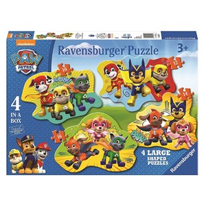 Ravensburger (06911) - "Paw Patrol" - 10 12 14 16 Teile Puzzle