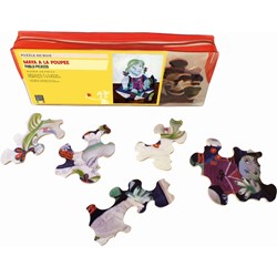 Puzzle Michele Wilson (W91-12) - Pablo Picasso: "Maya mit Puppe" - 12 Teile Puzzle