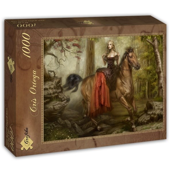 Grafika (T-00063) - Cris Ortega: "Wandering the Trail of Tears" - 1000 Teile Puzzle