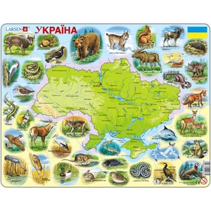 Larsen (K37) - "Ukraine" - 90 Teile Puzzle