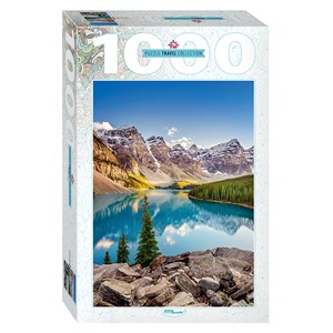 Step Puzzle (79120) - "Moraine Lake, Canada" - 1000 Teile Puzzle