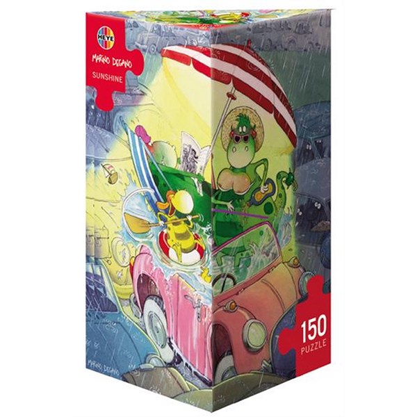 Heye (29502) - Sophie Degano: "Sommer" - 150 Teile Puzzle