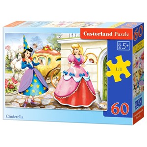 Castorland (B-06540) - "Aschenputtel" - 60 Teile Puzzle