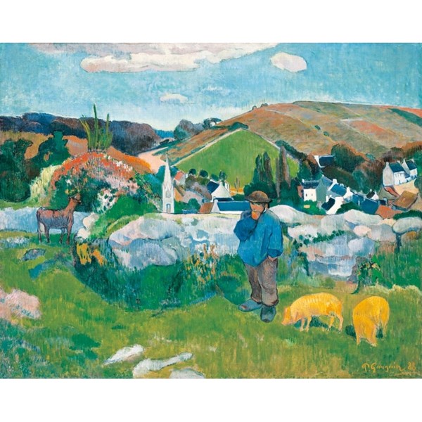 Puzzle Michele Wilson (A462-500) - Paul Gauguin: "Le Porcher" - 500 Teile Puzzle