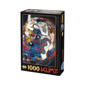 D-Toys (66923-KL05) - Gustav Klimt: "Die Jungfrau" - 1000 Teile Puzzle
