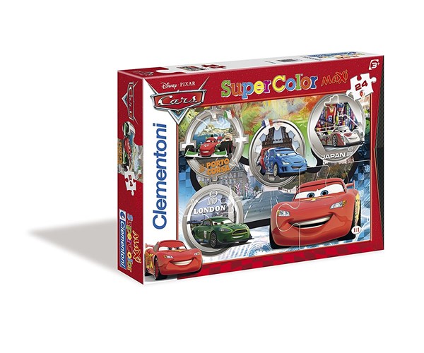 Clementoni (24432) - "Cars" - 24 Teile Puzzle