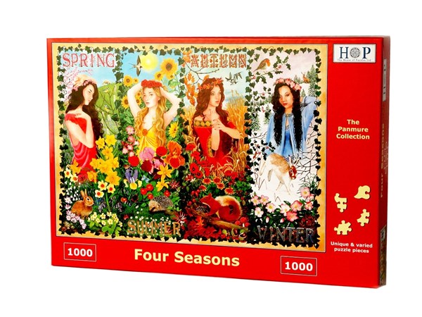 The House of Puzzles (4203) - "Four Seasons" - 1000 Teile Puzzle