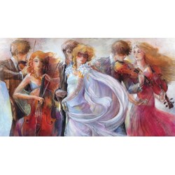 Art Puzzle (4441) - "Musiker in ihrem Element" - 1000 Teile Puzzle