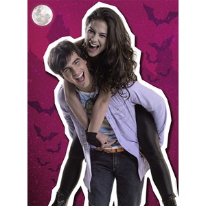 Nathan (86810) - "Chica Vampiro, Daisy & Max" - 150 Teile Puzzle