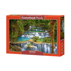 Castorland (C-103782) - "Paradiesische Wasserfälle" - 1000 Teile Puzzle