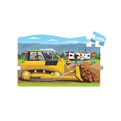 Melissa and Doug (8911) - "Construction" - 24 Teile Puzzle