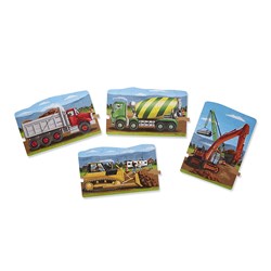 Melissa and Doug (8911) - "Construction" - 24 Teile Puzzle