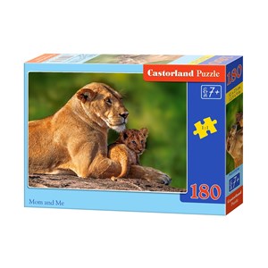 Castorland (B-018246) - "Pumamutter mit ihrem Baby" - 180 Teile Puzzle