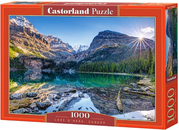 Castorland (C-103638) - "Gebirgssee in Kanada" - 1000 Teile Puzzle