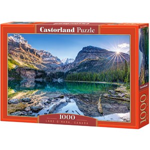 Castorland (C-103638) - "Gebirgssee in Kanada" - 1000 Teile Puzzle