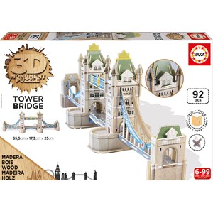 Educa (16999) - "Tower Bridge" - 92 Teile Puzzle