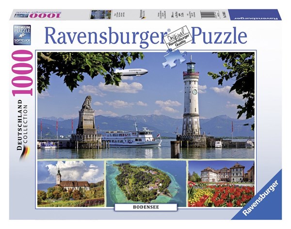 Ravensburger (19460) - "Bodensee" - 1000 Teile Puzzle