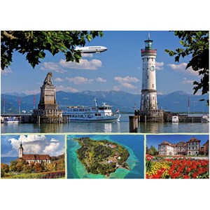 Ravensburger (19460) - "Bodensee" - 1000 Teile Puzzle