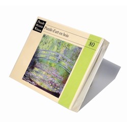 Puzzle Michele Wilson (A910-80) - Claude Monet: "Die japanische Brücke" - 80 Teile Puzzle