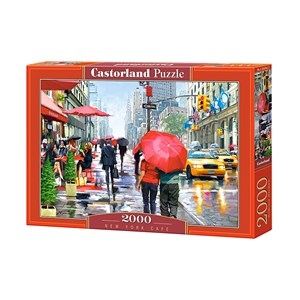 Castorland (C-200542) - Richard Macneil: "New York Cafe" - 2000 Teile Puzzle