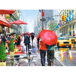 Castorland (C-200542) - Richard Macneil: "New York Cafe" - 2000 Teile Puzzle