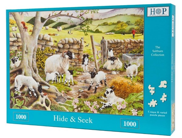 The House of Puzzles (2308) - "Hide & Seek" - 1000 Teile Puzzle