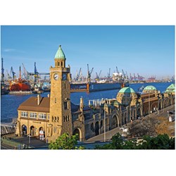 Ravensburger (19457) - "Hamburg" - 1000 Teile Puzzle