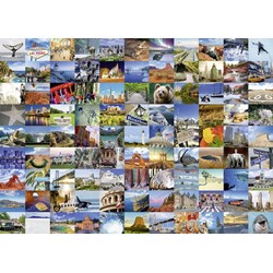 Ravensburger (19709) - "99 bezaubernde Orte in Kanada und den USA" - 1000 Teile Puzzle