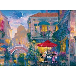 Ravensburger (14725) - James Coleman: "Mickey in Venedig" - 500 Teile Puzzle