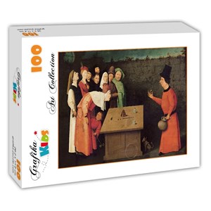 Grafika Kids (00335) - Jerome Bosch: "Der Gaukler, 1502" - 100 Teile Puzzle