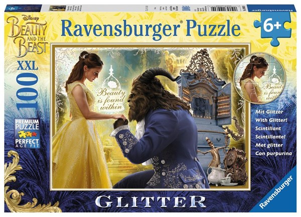 Ravensburger (10960) - "Belle und das Biest" - 100 Teile Puzzle