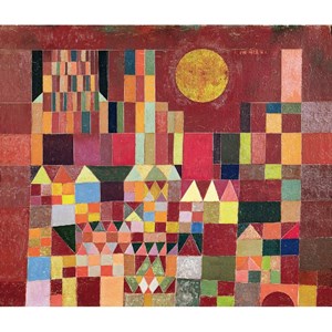 Puzzle Michele Wilson (W203-24) - Paul Klee: "Burg und Sonne" - 24 Teile Puzzle