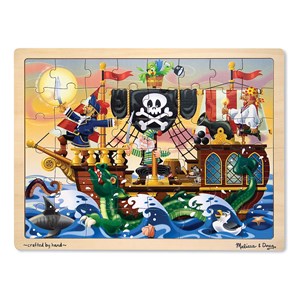 Melissa and Doug (3800) - "Pirate Adventure" - 48 Teile Puzzle