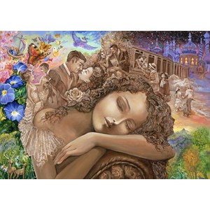 Grafika (T-00271) - Josephine Wall: "If Only" - 2000 Teile Puzzle