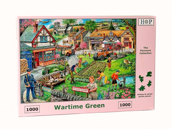 The House of Puzzles (4296) - "Wartime Green" - 1000 Teile Puzzle
