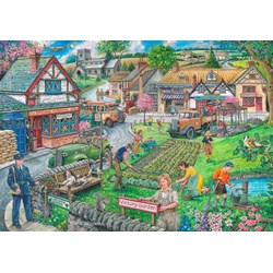 The House of Puzzles (4296) - "Wartime Green" - 1000 Teile Puzzle