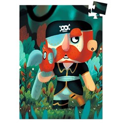 Djeco (07671) - "Sam Parrot" - 60 Teile Puzzle