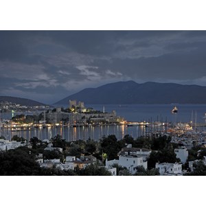 Art Puzzle (71036) - "Blick auf die Bodrum Burg" - 1000 Teile Puzzle